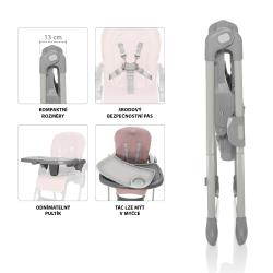 Zopa Dětská židlička Pocket Ice Grey
