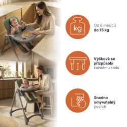 Zopa Dětská židlička Primo Ivory Beige