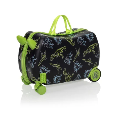 Zopa Dětský kufřík na kolečkách PackRide Dino