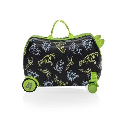 Zopa Dětský kufřík na kolečkách PackRide Dino