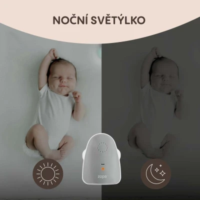 Zopa Digitální audiomonitor Watcher Grey
