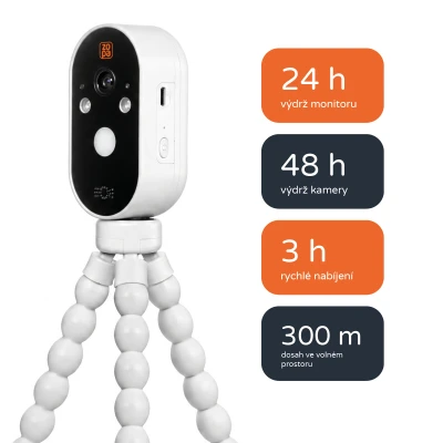 Zopa Digitální video chůvička Omni White