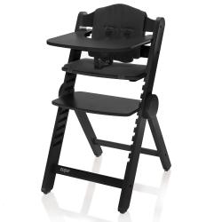 Zopa Dřevěná jídelní židlička Clipp Clapp Black