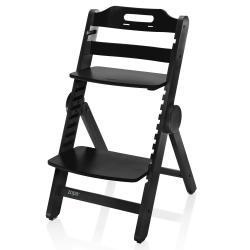 Zopa Dřevěná jídelní židlička Clipp Clapp Black