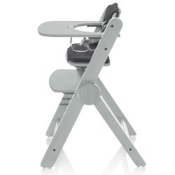 Zopa Dřevěná jídelní židlička Clipp Clapp Grey