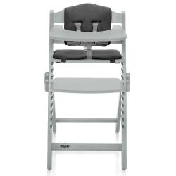 Zopa Dřevěná jídelní židlička Clipp Clapp Grey