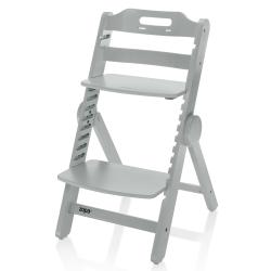 Zopa Dřevěná jídelní židlička Clipp Clapp Grey