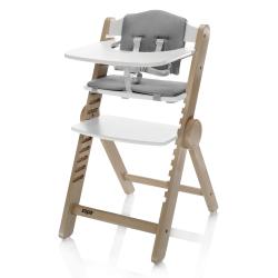 Zopa Dřevěná jídelní židlička Clipp Clapp Nature