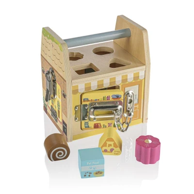 Zopa Dřevěná montessori kostka