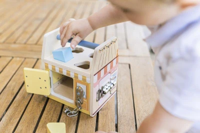Zopa Dřevěná montessori kostka