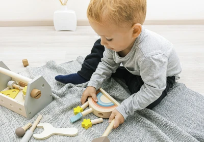 Zopa Dřevěná sada nářadí v boxu Blue