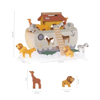 Zopa Dřevěná vkládačka archa Wood