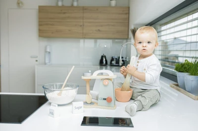 Zopa Dřevěný mixér set Wood