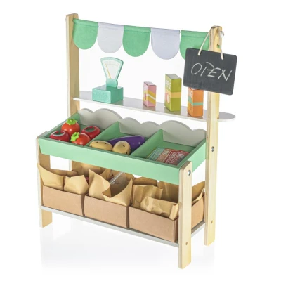 Zopa Dřevěný obchodní set