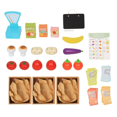 Zopa Dřevěný obchodní set
