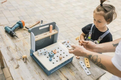 Zopa Dřevěný skládací ponk Wood