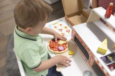Zopa Dřevěný set Pizzerie