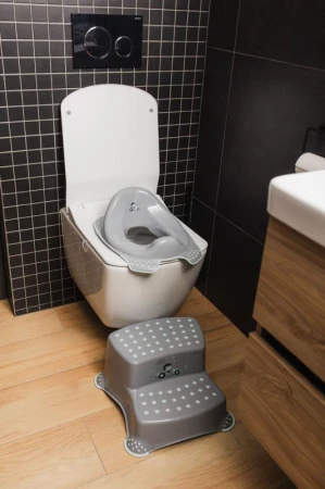 Zopa Dvojstupínek k WC/umyvadlu Unicorn Grey/Pink