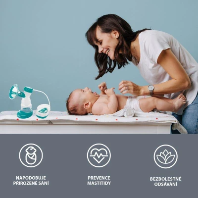 Zopa Elektrická odsávačka mléka Comfy Mint