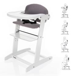 Zopa Grow-up rostoucí židlička White/Grey Zopa Grow-up rostoucí židlička White/Grey