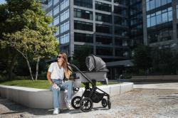 Zopa Hluboká korba ke sportovnímu kočárku Move XL 3 Metal Grey
