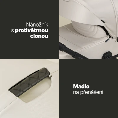 Zopa Hluboká korba ke sportovnímu kočárku Move XL 5 Shade Grey