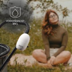 Zopa Houpadlo kočárku Eggy nabíjecí White