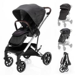 Zopa Kočárek Quest Vulcan Black/Silver