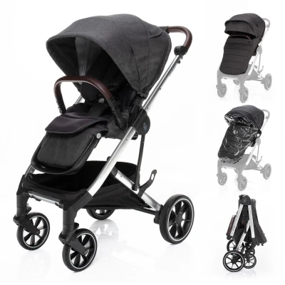 Zopa Kočárek Quest Vulcan Black/Silver