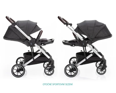 Zopa Kočárek Quest Vulcan Black/Silver