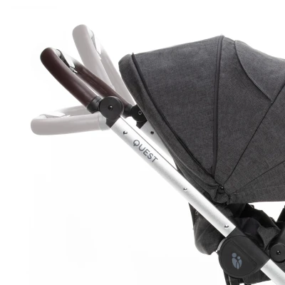 Zopa Kočárek Quest Vulcan Black/Silver
