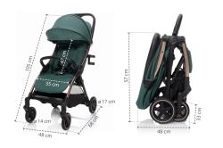 Zopa Kočárek Quiq 2 Antique Green/Gold