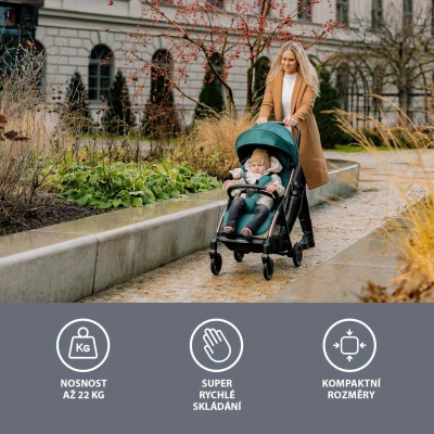 Zopa Kočík Quiq 2 Tornado Grey