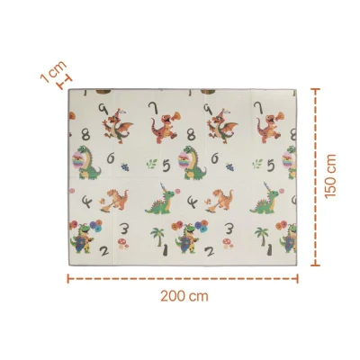 Zopa Multifunkční pěnová skládací podložka oboustranná 200x150 Savana