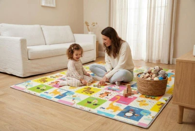 Zopa Multifunkční pěnová skládací podložka oboustranná 200x150 Savana