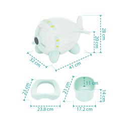 Zopa Nočník Plane Blush Pink