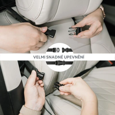 Zopa Ochrana sedadla pod autosedačku omyvatelná Black