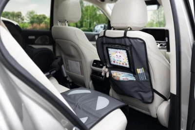 Zopa Ochrana sedadla pod autosedačku s kapsou na tablet omyvatelná Grey