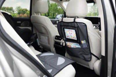 Zopa Ochrana sedadla pod autosedačku s kapsou na tablet omyvatelná Grey