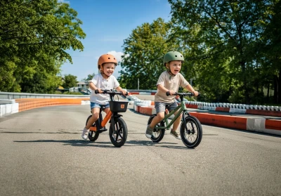 Zopa Odrážedlo Cruiser s brzdou District Brown