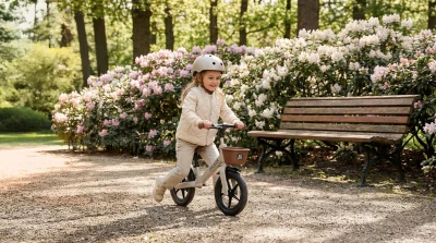 Zopa Odrážedlo Cruiser s brzdou District Brown