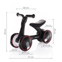 Zopa Odrážedlo Easy-Way Race Grey