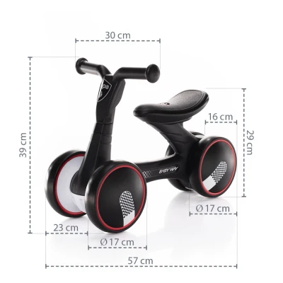 Zopa Odrážedlo Easy-Way Race Grey