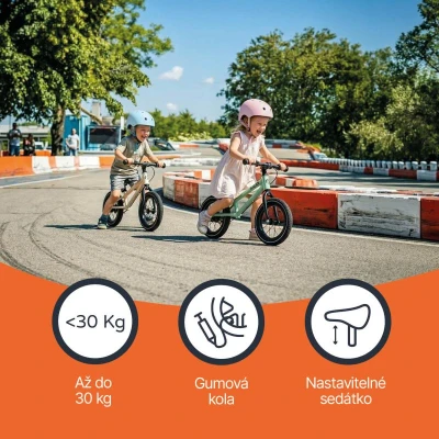 Zopa Odrážedlo Racer s brzdou Moss Green