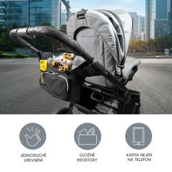 Zopa Organizér na kočík Deluxe Black