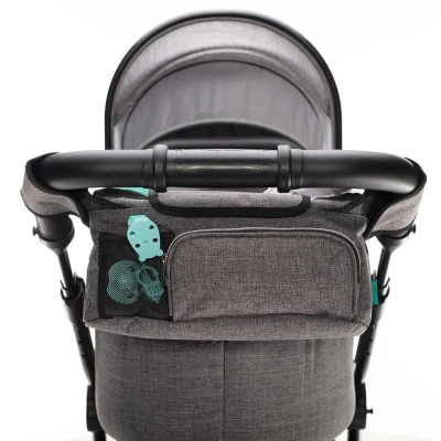 Zopa Organizér na kočárek Deluxe Grey Zopa Organizér na kočárek Deluxe Grey