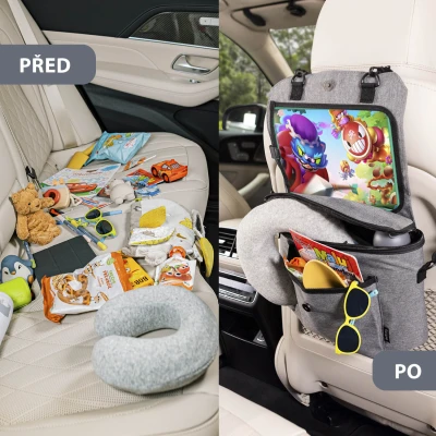 Zopa Organizér na sedadlo 3v1 Grey