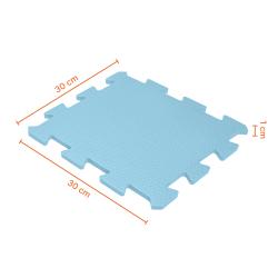 Zopa Pěnová podložka Puzzle 30x30 cm 9ks Floral Blue