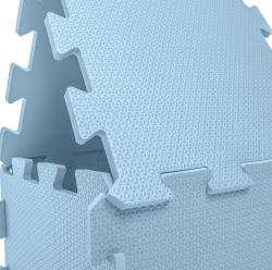 Zopa Pěnová podložka Puzzle 30x30 cm 9ks Floral Blue