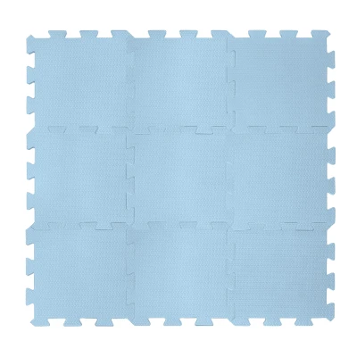 Zopa Pena podložka Puzzle 30x30 cm 9ks Floral Blue